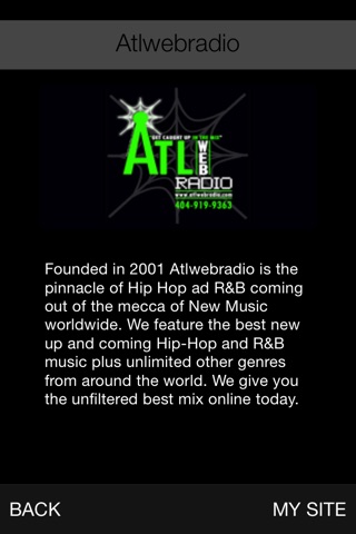 Atlwebradio screenshot 3