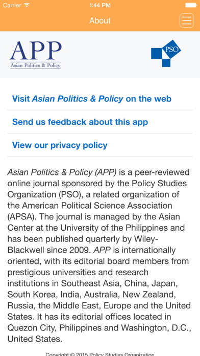 How to cancel & delete Asian Politics & Policy from iphone & ipad 4