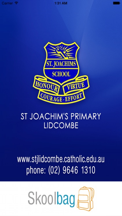 St Joachim's Primary Lidcombe - Skoolbag