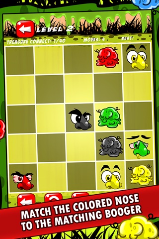 Boogie Popper Match Splat - A Funny Color Booger Puzzle for Smart Kids screenshot 4