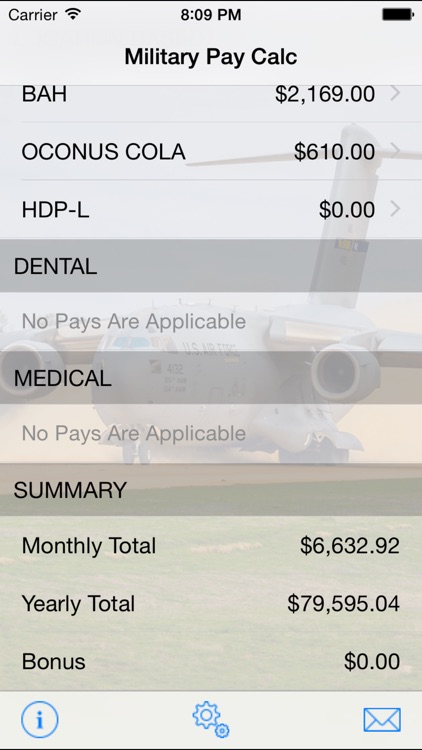 Military Pay Calc