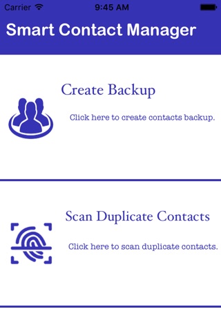 Contacts Backup+Transfer Easy screenshot 2