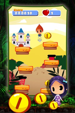 Jungle Castle Jump Run screenshot 2