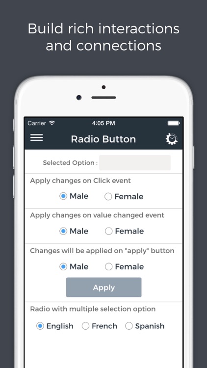 Gears - Configure.IT Mobile UI Reference
