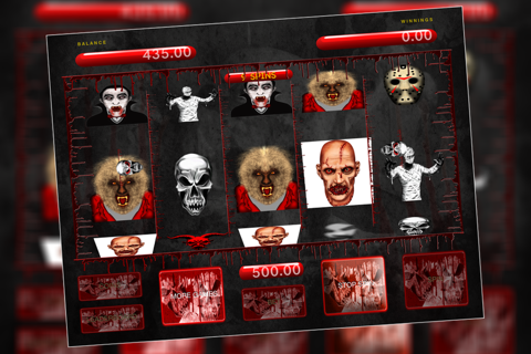 Slots Machine - Horror and Scary Monster Special Edition - Free Edition screenshot 2