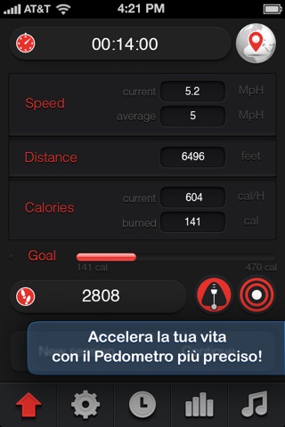 Pedometer Pro Runner screenshot 2