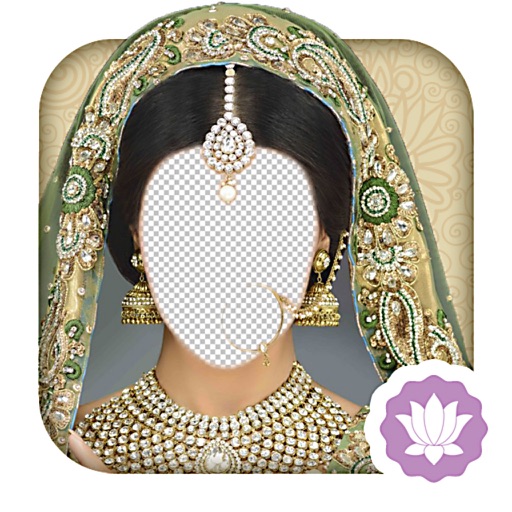Indian Bride Wedding Jewellery Accessories Photo Montage Pro icon