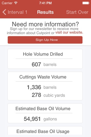 Dilution Calc screenshot 2