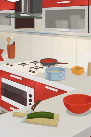 Zucchini Spaghetti Bolognese - Vegan Cooking Recipe with Emma: Game for Kids screenshot 4