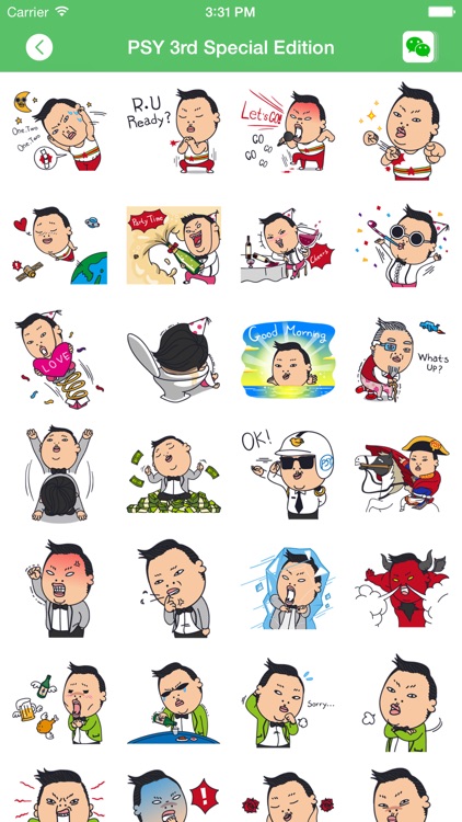 WeSticker - Sticker & Emoji & Emoticon & Chat Icon for WeChat/Weixin