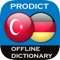 Simple, fast, convenient Turkish - German and German - Turkish dictionary which contains 90823 words