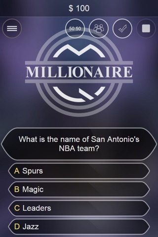 Millionaire Quiz Free screenshot 2