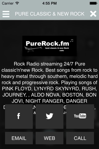 PureRock.FM screenshot 3