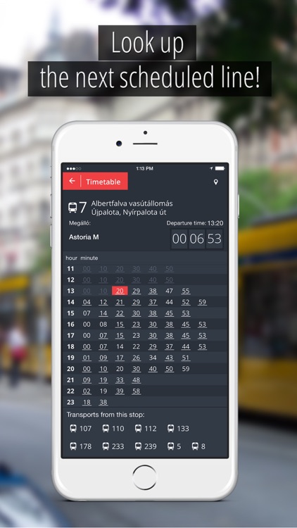 SmartCity Budapest Transport screenshot-2