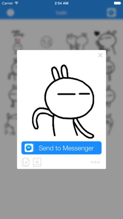 GIF Stickers & Animated Emoticons for Facebook Messenger screenshot-3