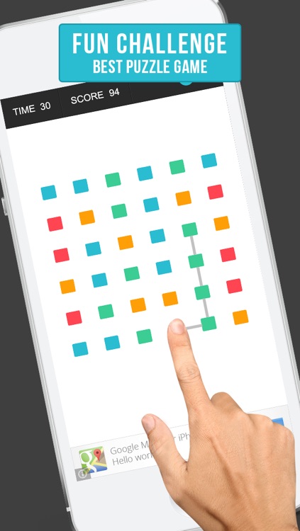 Squares: A colourful dot puzzle