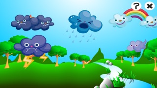 アクティブ! 子どもたちは、太陽、雨、雲と天気について学ぶためのゲームのスクリーンショット3 アクティブ! 子どもたちは、太陽、雨、雲と天気について学ぶためのゲームのスクリーンショット3