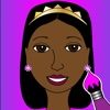 A Pretty Brown Princess Coloring Book