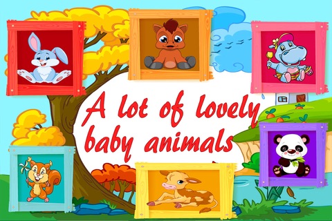 Cute Baby Animals Puzzle Game screenshot 4