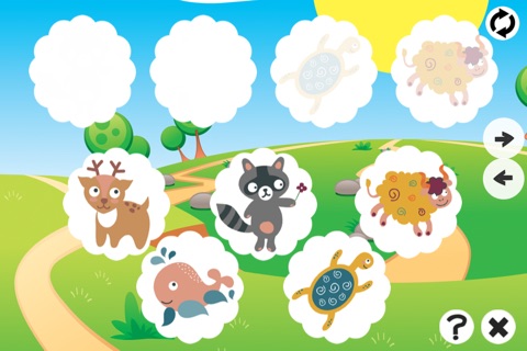 Animated Animal-Puppies Kids & Baby Memo Games For Toddlers! Free Educational Activity Learning App screenshot 3
