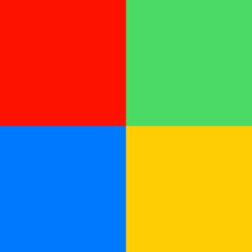 Red Green Blue Yellow icon