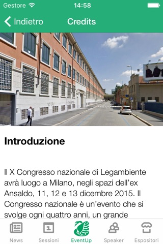 Legambiente 10.0 Congresso nazionale 2015 screenshot 3