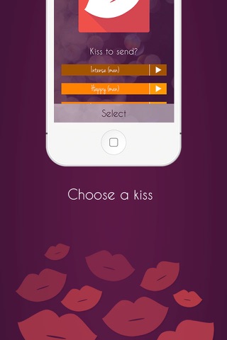 Kiss - Send fun and free kisses to your friends screenshot 2