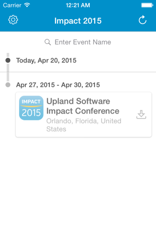 Upland Software Impact Conference screenshot 2