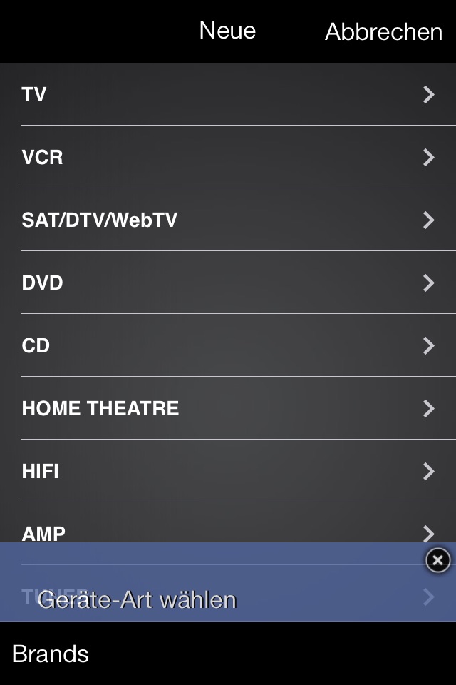 iR Universal Remote Control screenshot 3