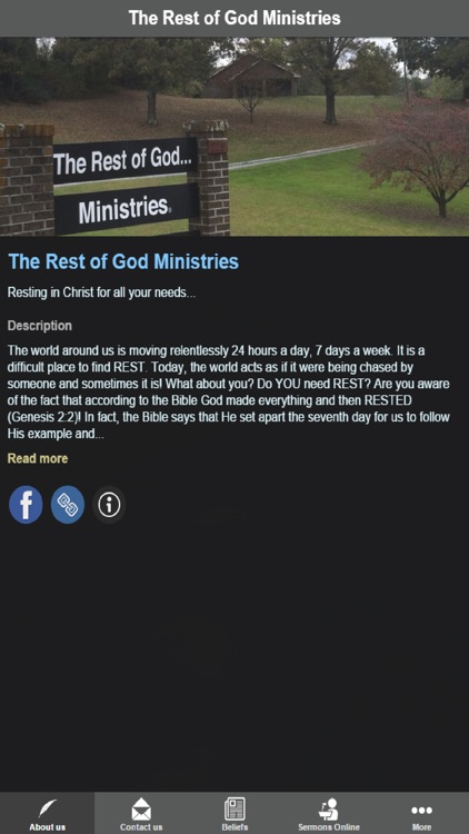 The Rest of God... Ministries