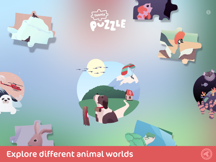 Toonia Puzzle - Animal Jigsaw Puzzle Game for Kids