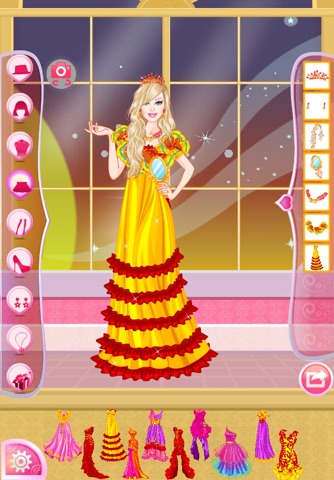 Mafa Fire Princess Dress Up screenshot 3