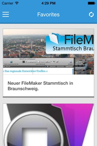 goFileMaker News screenshot 2