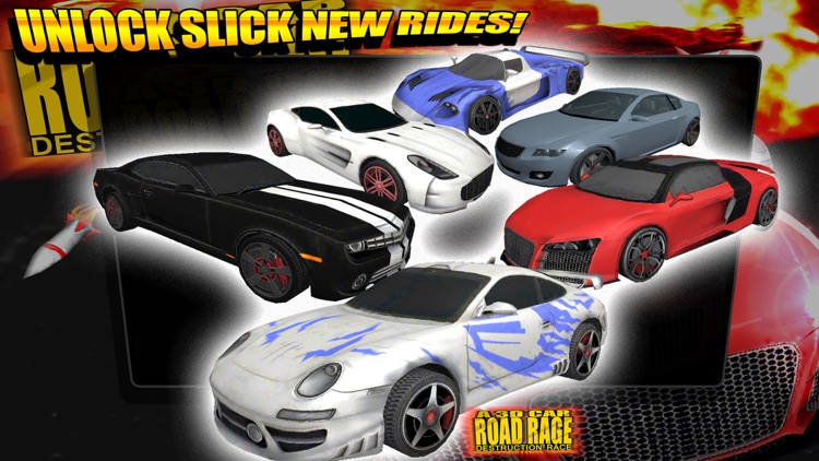 A 3D Car Road Rage Destruction Race Riot Simulator Game