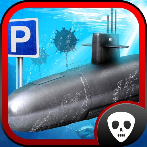 Nuclear Sub Parking Simulator 3D Modern Army Real Combat Boat Driving Game icon