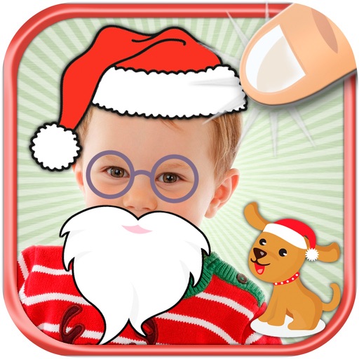 Christmas Photo Stickers and adhesive Labels for children icon