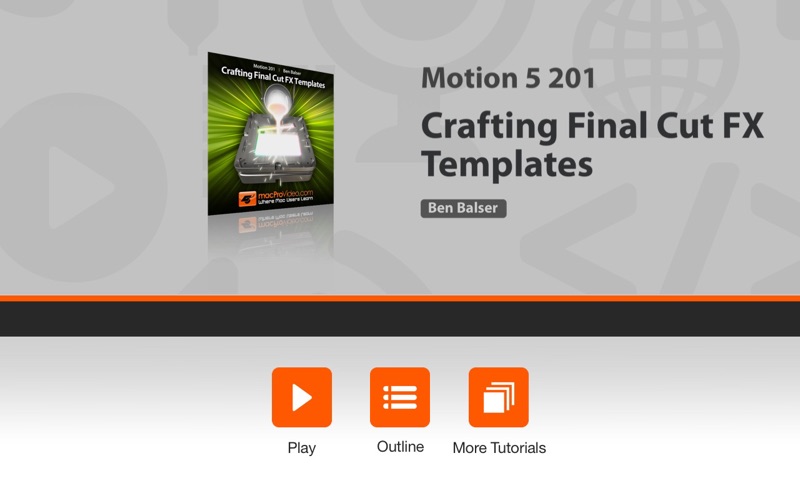 Course For Motion 5 201 Crafting Final Cut Fx Templates Screenshot 1 For Course Motion 5 201 Crafting Final Cut Fx Templates