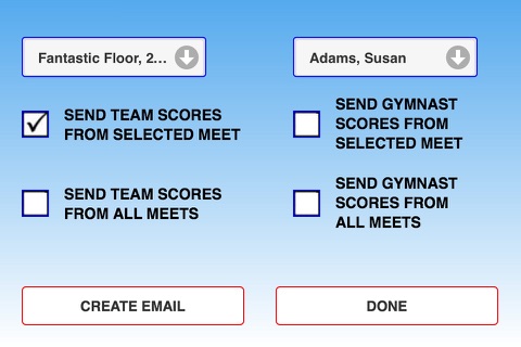 Gymnastics Meet Scores screenshot 4