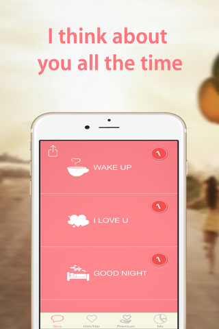 Love Messages: SMS - náhled