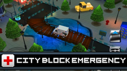 How to cancel & delete 3D Blocky Moto Ambulance King - Emergency Dr Rush Road Parking Mini Game from iphone & ipad 1