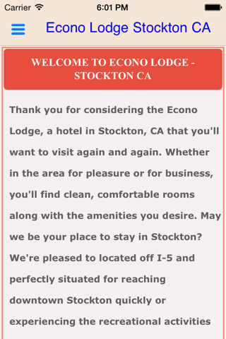 Econo Lodge Stockton CA screenshot 3