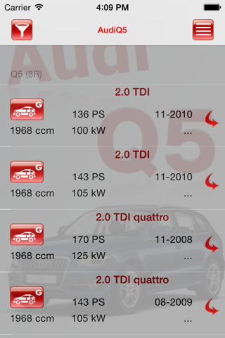 AutoParts  Audi  Q5 screenshot 4