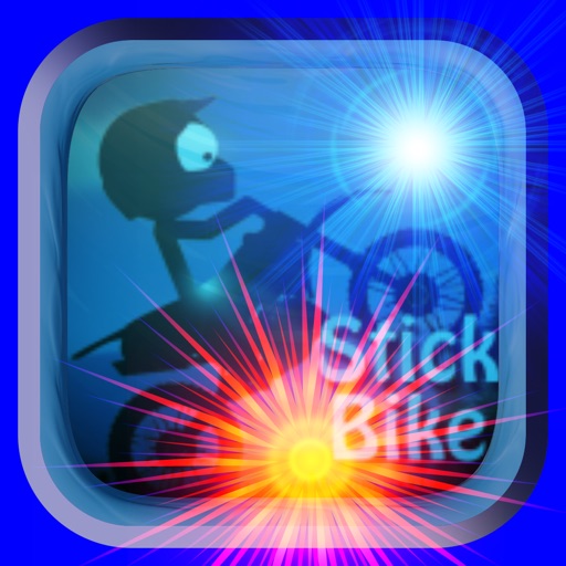 Crazy Stick Biker Icon