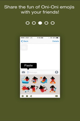 Oni-Oni Emoji screenshot 3