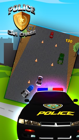 Police Pursuit Car Chase Speed Racer: Traffic Getaway Rush(圖2)-速報App