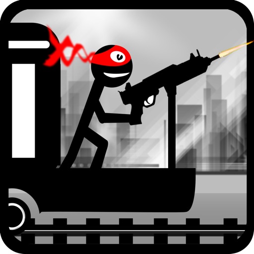 Stickman Train Shooting iOS App