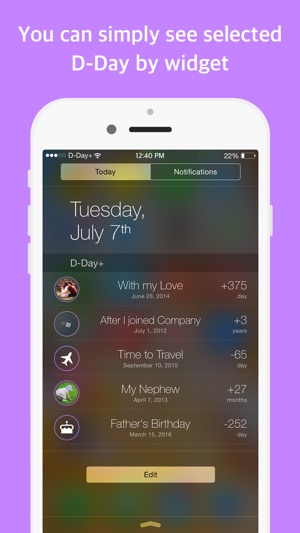 D-Day+ (anniversary, widget)(圖2)-速報App