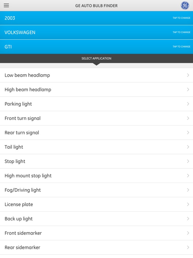 Ge Auto Bulb Finder On The Ge Auto Bulb Finder On The