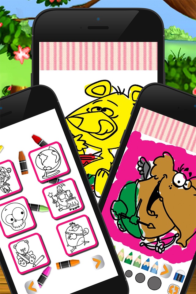 Animal Cartoon Coloring Book screenshot 3