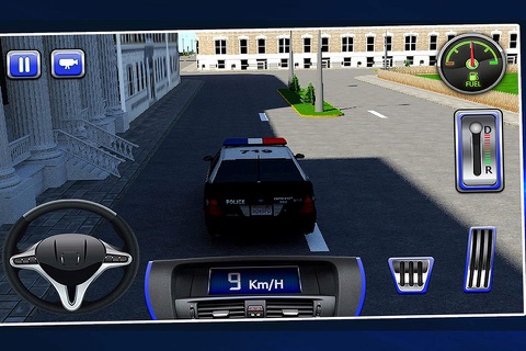 Police Car Simulator 3D - Smash Robbers screenshot 2